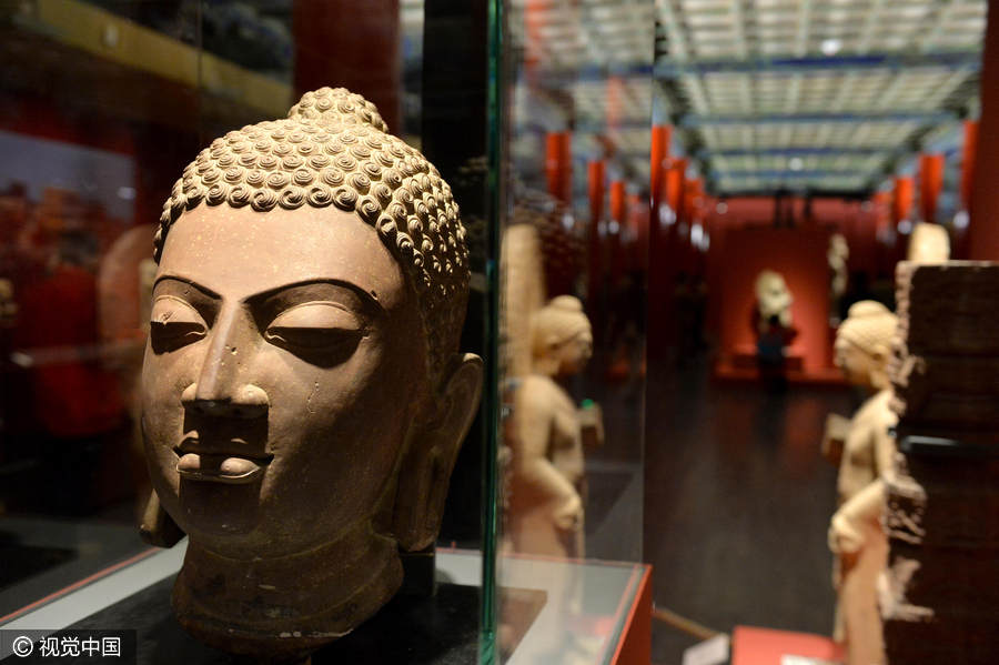 Cidade Proibida exp?e esculturas chinesas e indianas