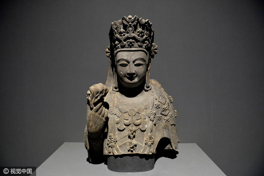 Cidade Proibida exp?e esculturas chinesas e indianas