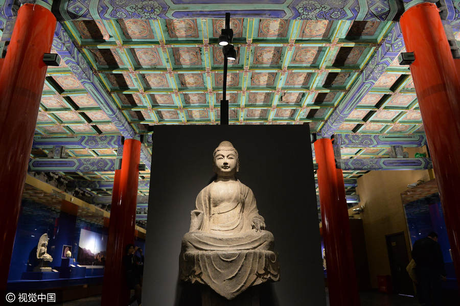 Cidade Proibida exp?e esculturas chinesas e indianas