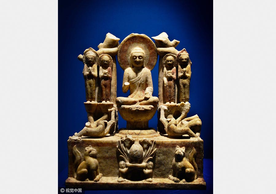 Cidade Proibida exp?e esculturas chinesas e indianas