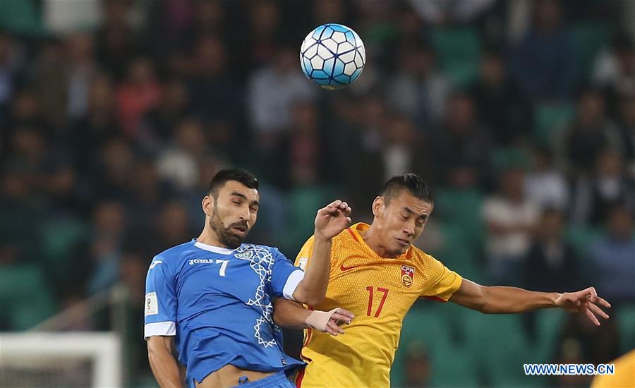 China sofre derrota perante Uzbequist?o e complica apuramento para a Copa do Mundo