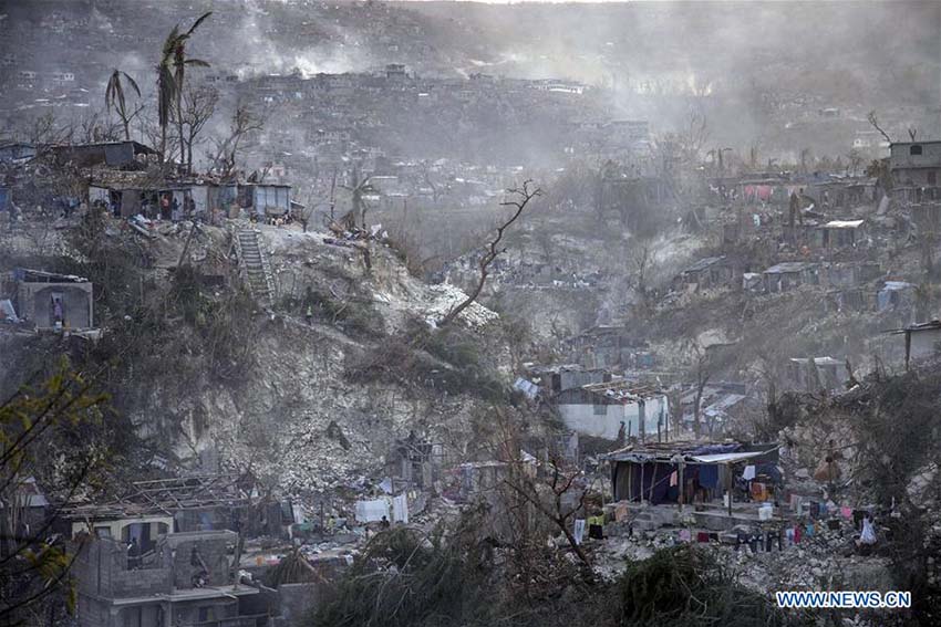 Pelo menos 1,4 milh?es de pessoas no Haiti com necessidade de ajuda humanitária após furac?o