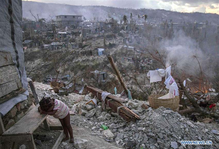 Pelo menos 1,4 milh?es de pessoas no Haiti com necessidade de ajuda humanitária após furac?o