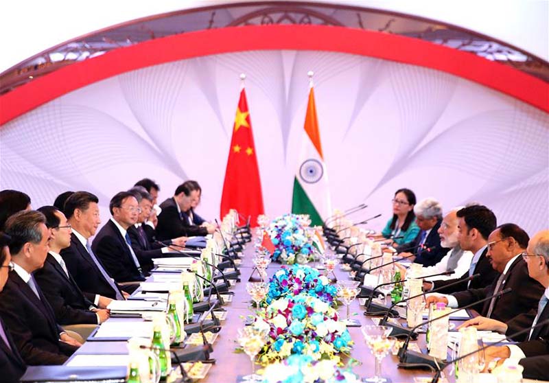 Presidente chinês pede esfor?os conjuntos para enriquecer parceria com índia