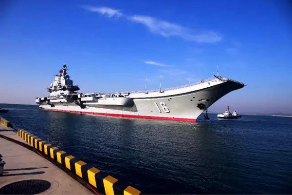 Dia-a-dia a bordo porta-avi?es Liaoning