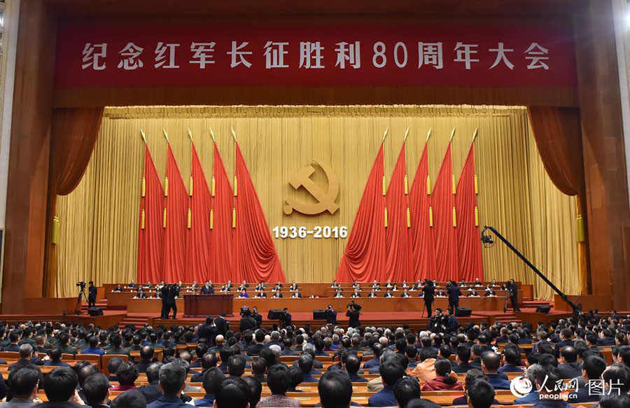 Xi Jinping: Longa Marcha é um “momento imponente” no rejuvenescimento da na??o chinesa