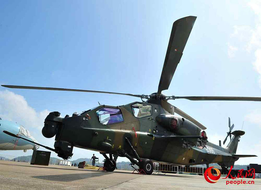 Helicóptero de ataque Z-10K faz primeira apari??o pública