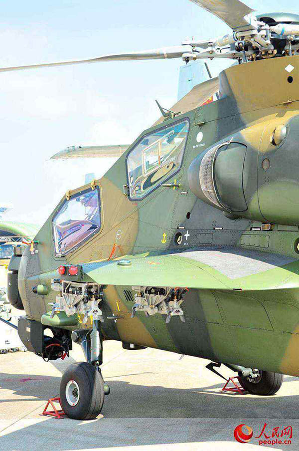 Helicóptero de ataque Z-10K faz primeira apari??o pública