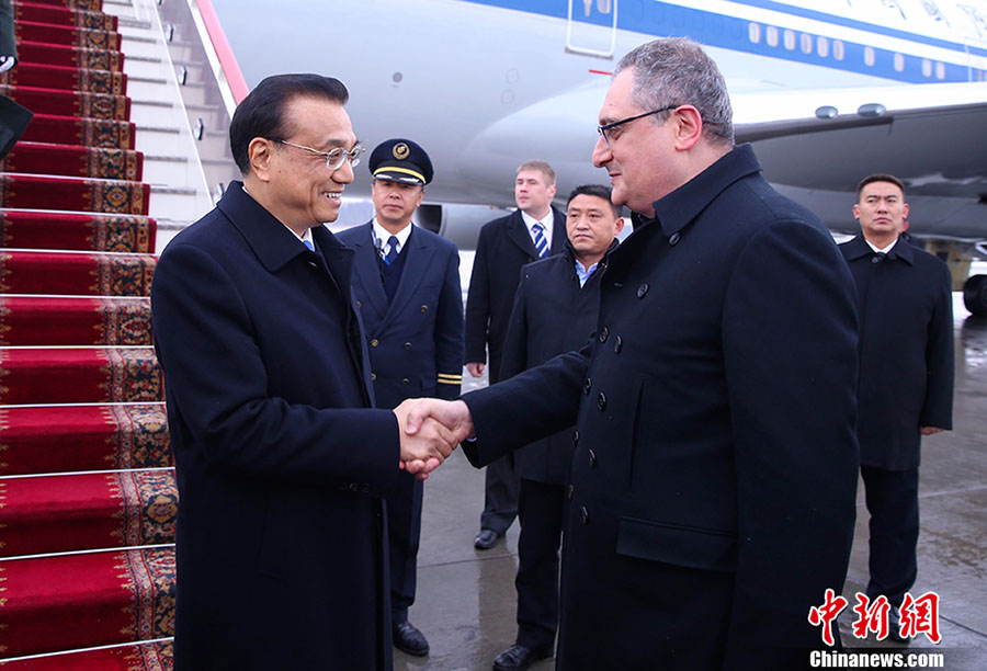 Visita de Li Keqiang à Rússia promove a coopera??o bilateral integral