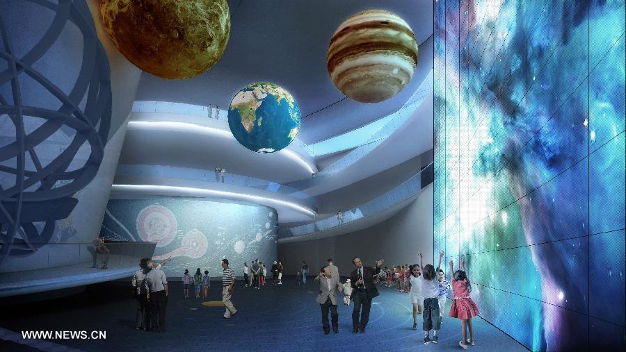 Shanghai inicia constru??o de grande planetário