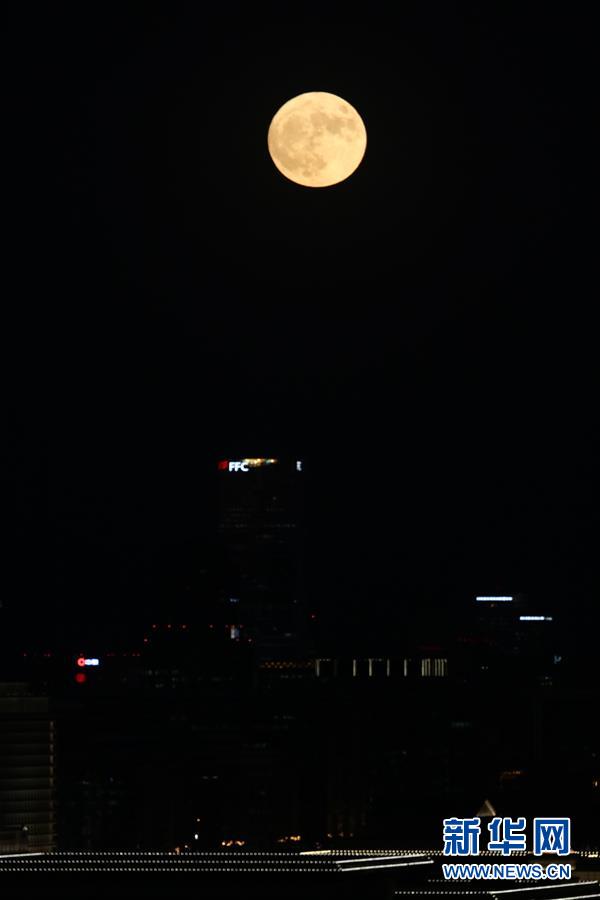 “Superlua” vista da China
