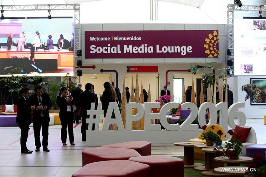 Semana de Líderes Econ?micos 2016 da APEC é inaugurada em Lima