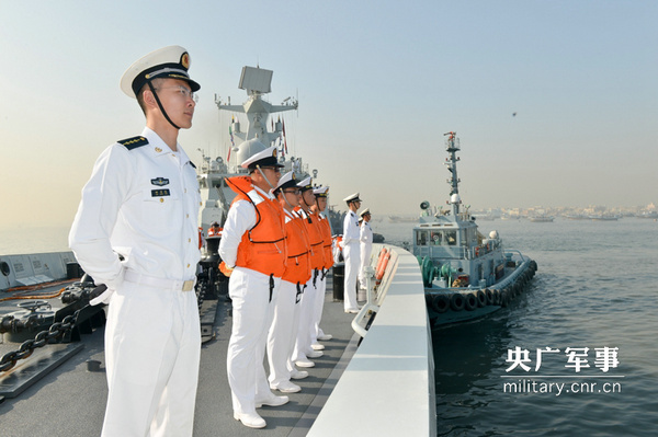 Frota da Marinha chinesa chega ao Paquist?o para manobra conjunta