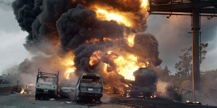 Explos?o de caminh?o-tanque em Mo?ambique mata 73