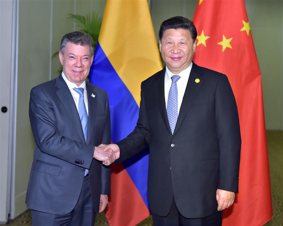 Xi diz que China apoia processo de paz da Col?mbia