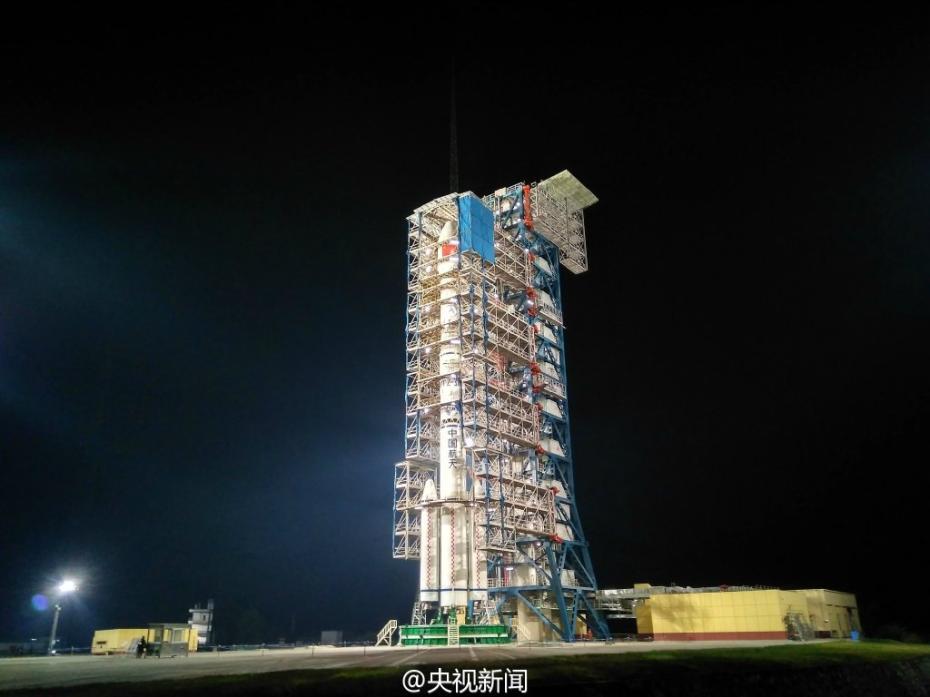 China lan?a 4o satélite de retransmiss?o de dados