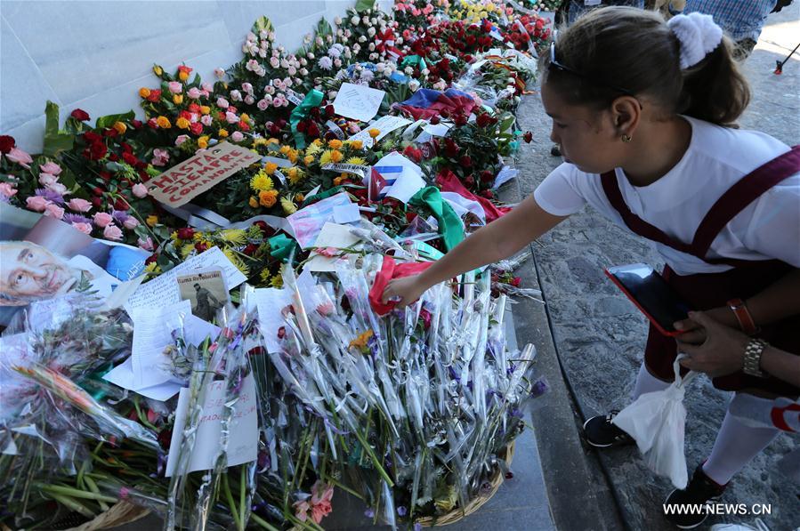 Mais de 55 delega??es participam em tributo a Fidel Castro
