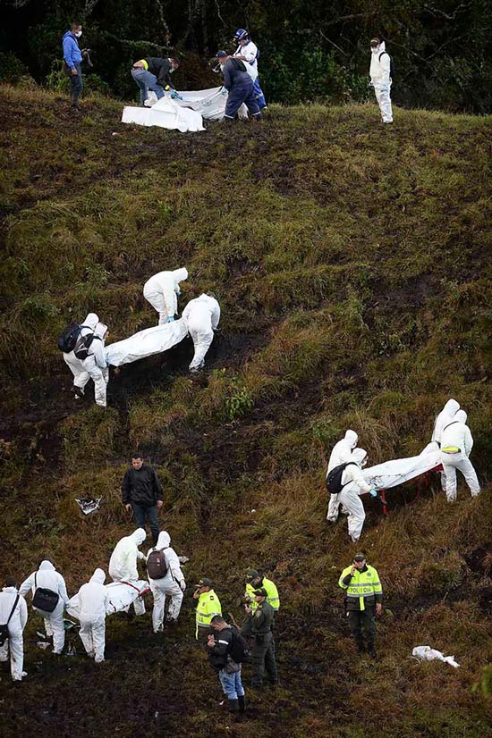 Acidente de avi?o com time da Chapecoense deixa 71 mortos na Col?mbia