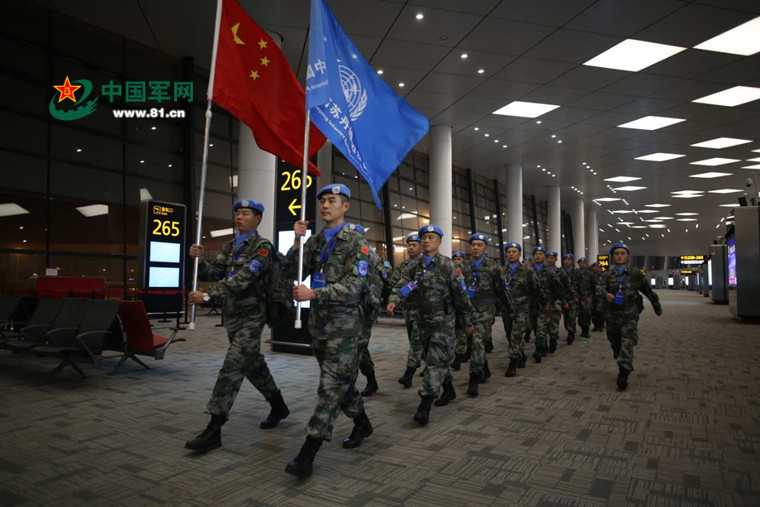 China envia soldados de manuten??o da paz ao Sud?o do Sul