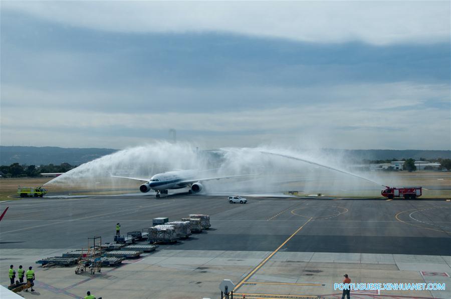 China Southern Airlines lan?a voo direto entre Guangzhou e Adelaide