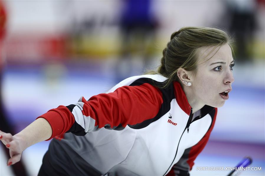 Alemanha vence Canadá durante China Qinghai competi??o internacional de curling