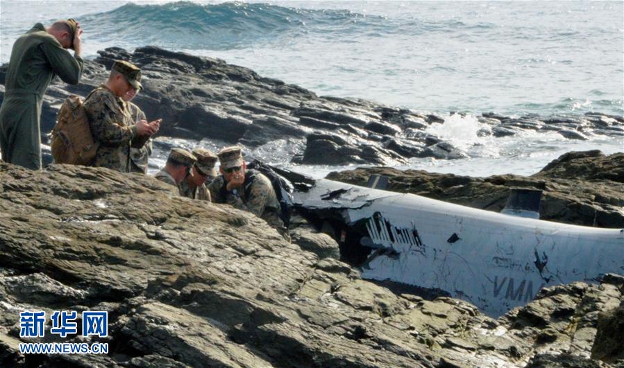 MV-22 Osprey dos EUA cai no mar durante aterragem for?ada