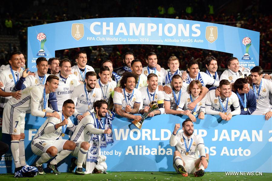 Hat-trick de Ronaldo garante vitória do Real Madrid na Copa do Mundo de Clubes