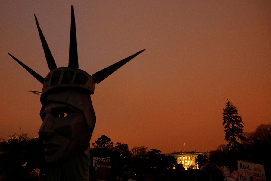 Mais de 1 milh?o de pessoas participaram na “Marcha das Mulheres” contra Trump