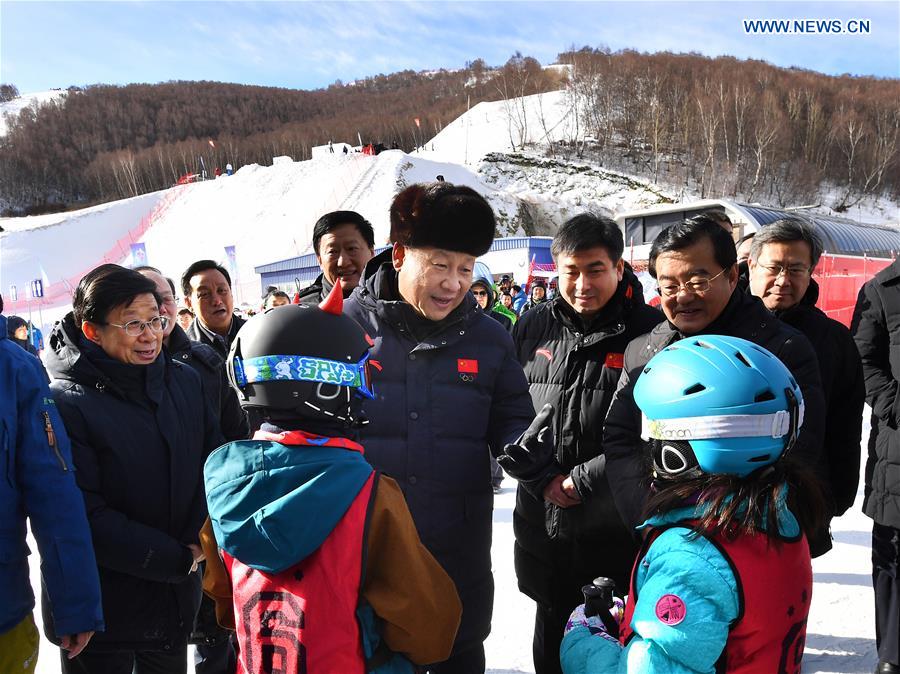 Presidente chinês destaca prepara??o de alta qualidade para Jogos Olímpicos de Inverno 2022