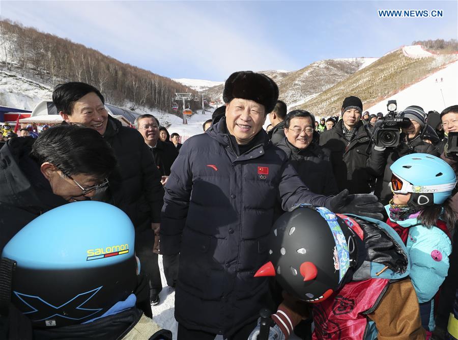 Presidente chinês destaca prepara??o de alta qualidade para Jogos Olímpicos de Inverno 2022