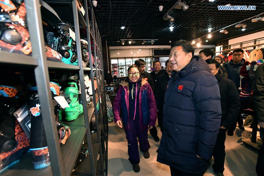 Presidente chinês destaca prepara??o de alta qualidade para Jogos Olímpicos de Inverno 2022