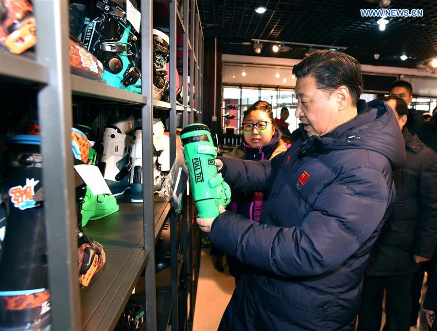 Presidente chinês destaca prepara??o de alta qualidade para Jogos Olímpicos de Inverno 2022