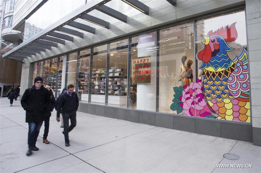 Decora??es do Ano Novo Chinês animam Toronto