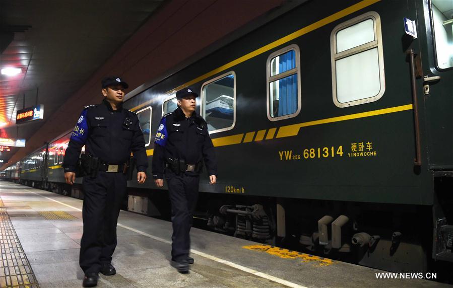 Ferrovias chinesas transportaram 52 milh?es de passageiros durante o Festival da Primavera
