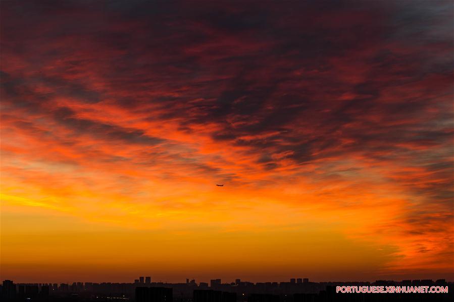 Brilho da manh? no céu de Beijing