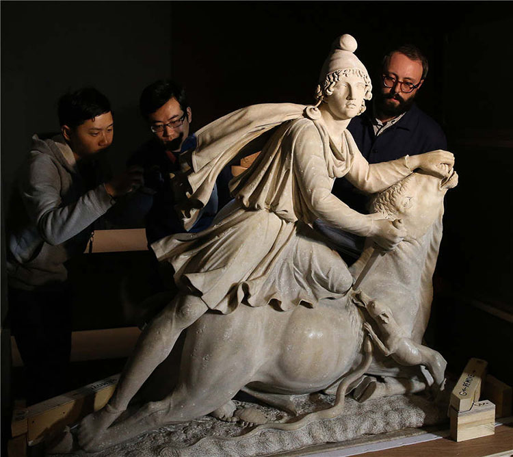 Cole??es do Museu Britanico viajam à China para narrar história mundial aos locais