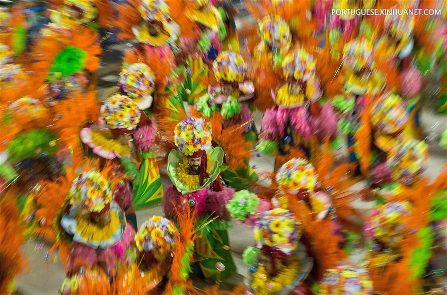 Desfiles das escolas de samba do Rio de Janeiro em imagens