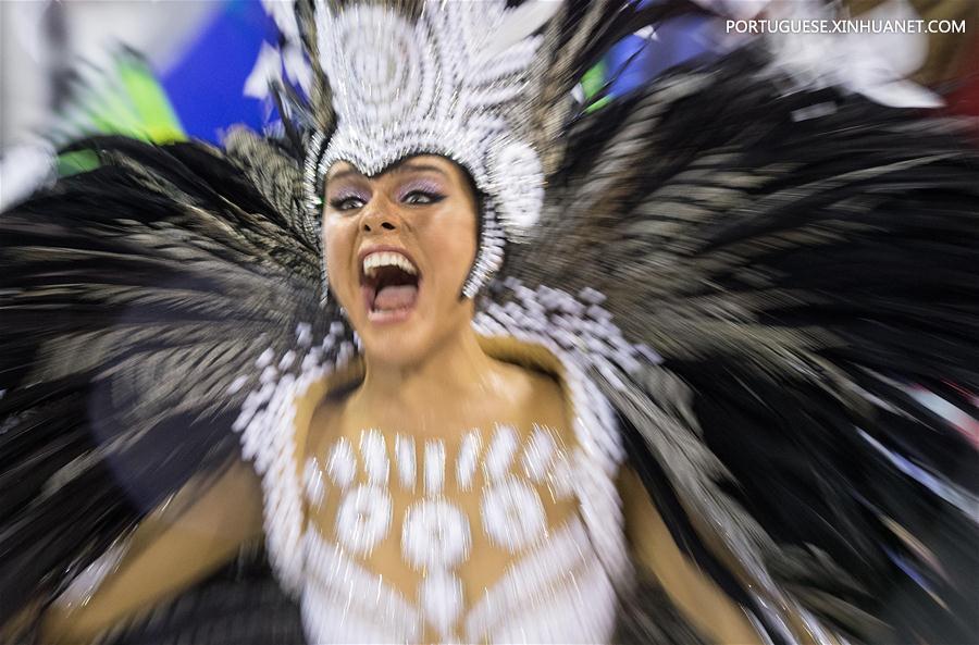 Desfiles das escolas de samba do Rio de Janeiro em imagens