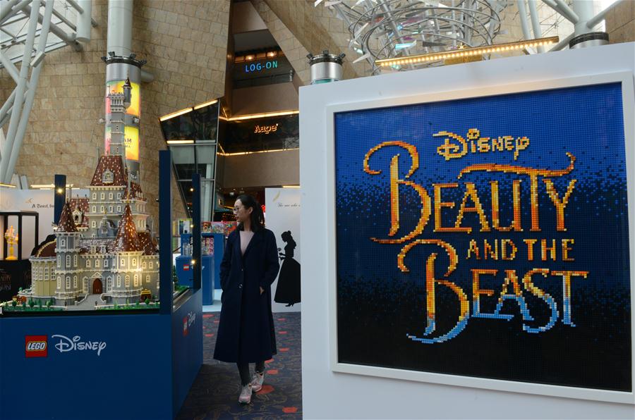 Hong Kong realiza exposi??o de constru??es com blocos de LEGO com o tema de 