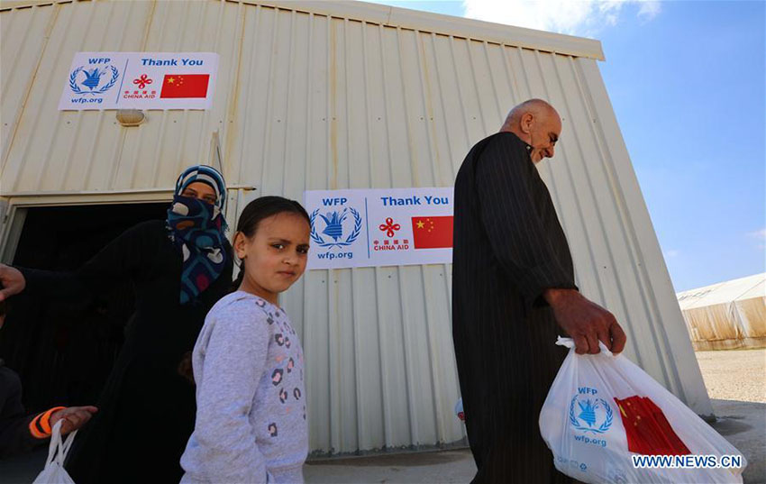 Porta-voz do Programa Alimentar Mundial na Jordania elogia ajuda da China aos refugiados sírios