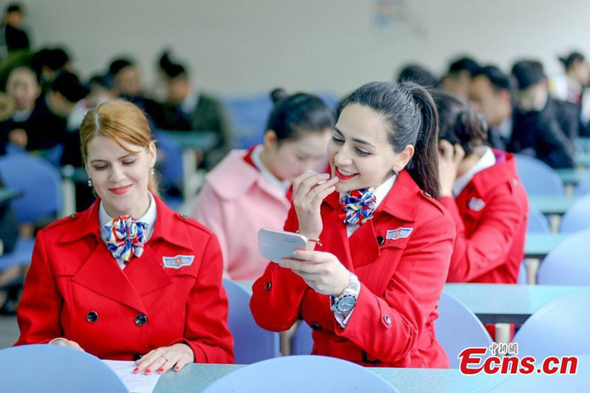 Professoras estrangeiras candidatam-se a aeromo?as