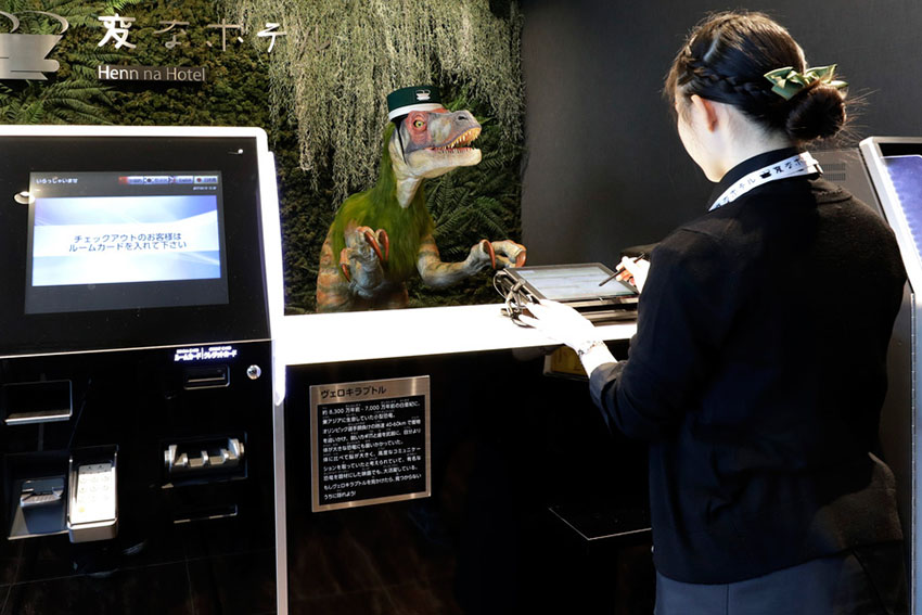 Conhe?a o hotel japonês com funcionários robóticos