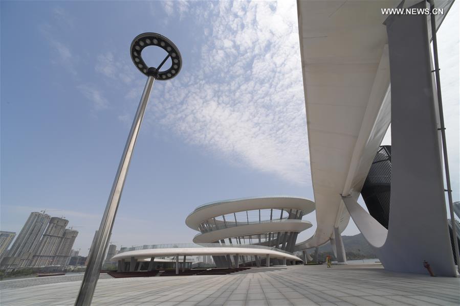Plataforma panoramica em espiral se torna novo marco de Changsha