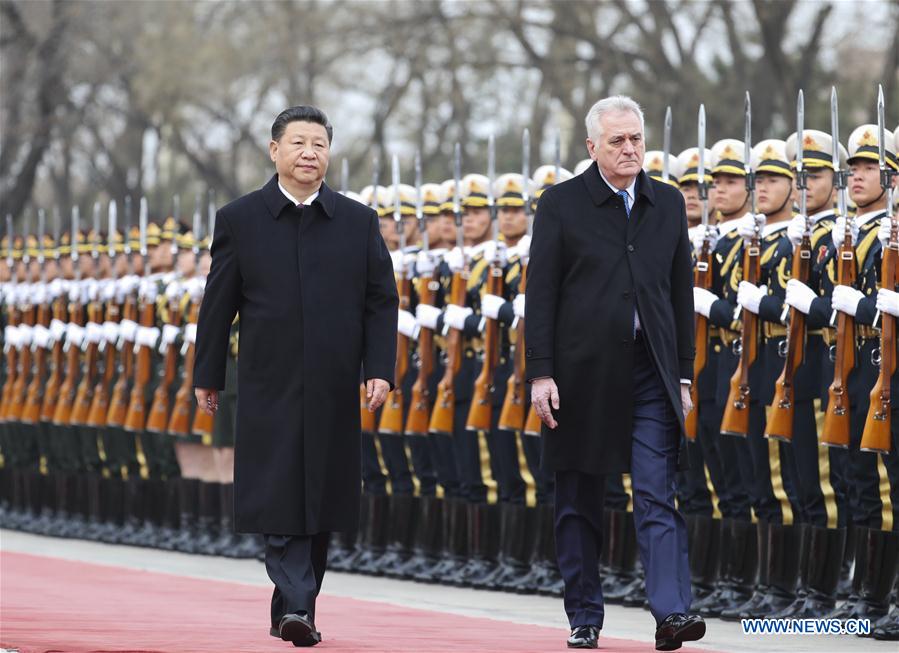 China e Sérvia comprometem-se a incrementar coopera??o e solidificar la?os de amizade