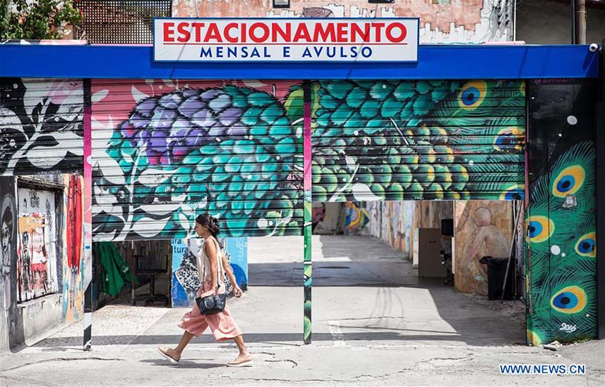 Grafite atrai turistas ao “Beco do Batman” em S?o Paulo