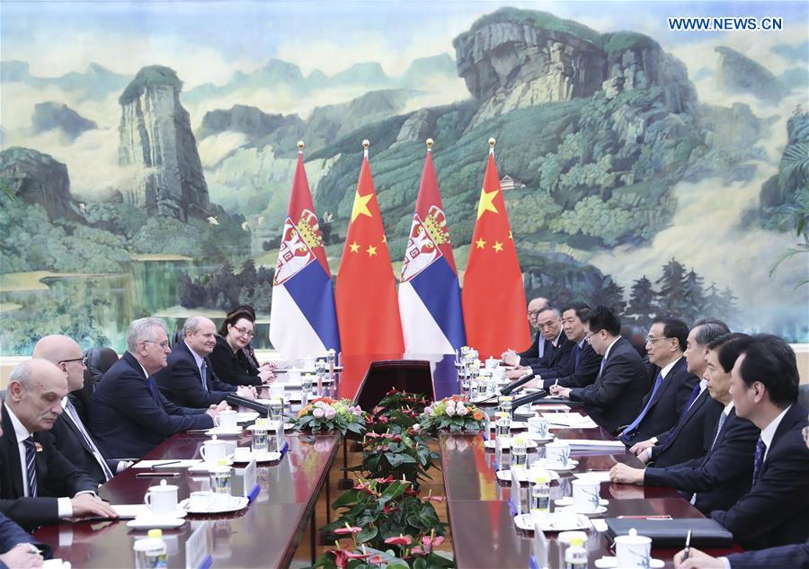 China apela a uma maior coopera??o com a Sérvia no enquadramento da iniciativa 16+1