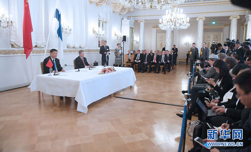 China e Finlandia concordam em avan?ar la?os e aprofundar coopera??o