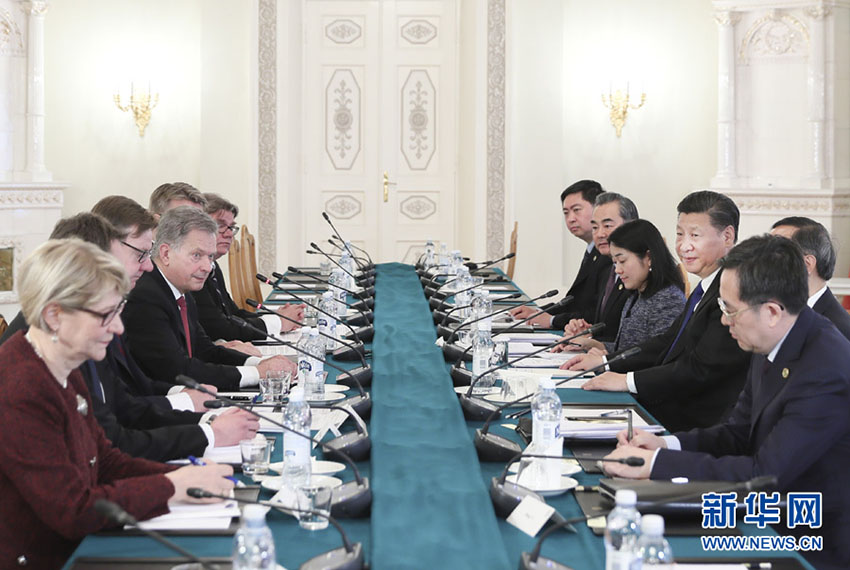 China e Finlandia concordam em avan?ar la?os e aprofundar coopera??o