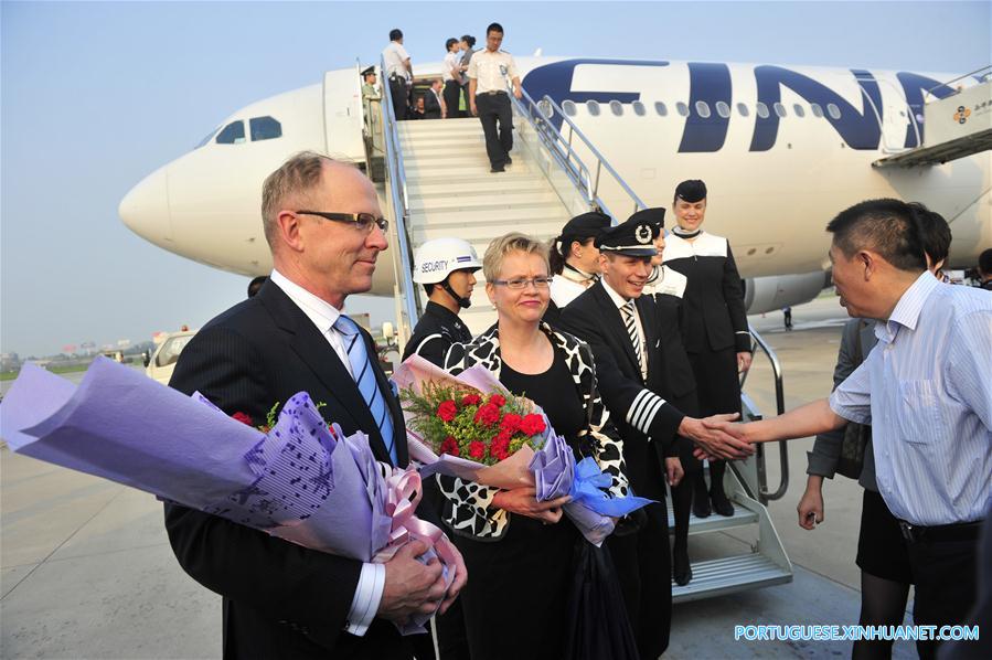 Companhia aérea Finnair oferece sistema de pagamento Alipay nos voos entre Finlandia e China
