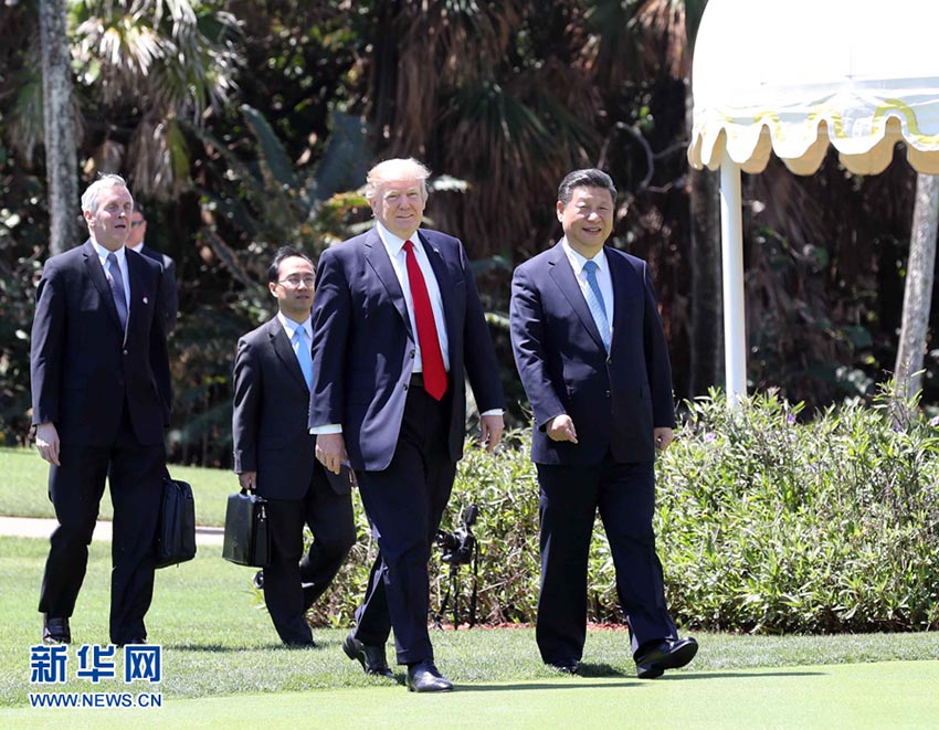 Presidentes da China e EUA prometem ampliar coopera??o de benefício mútuo e lidar com diferen?as